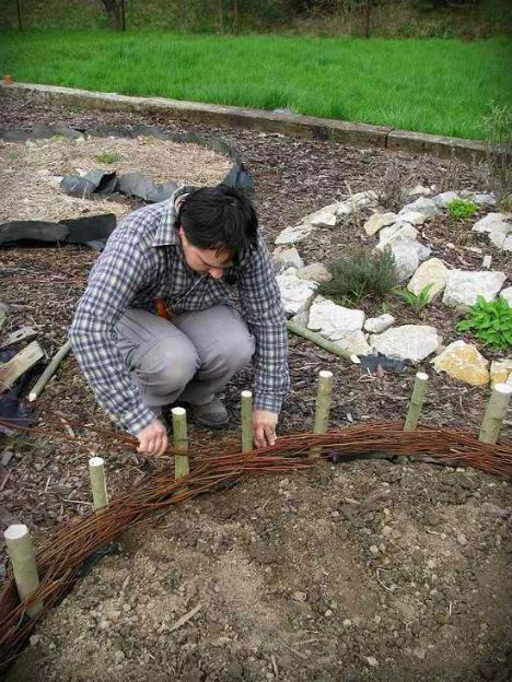 Vegetable Garden Raised Beds, Building A Raised Garden, Diy Raised Garden, Permaculture Gardening, Raised Garden Beds Diy, Garden Spring, Have Inspiration, The Secret Garden, Garden Edging