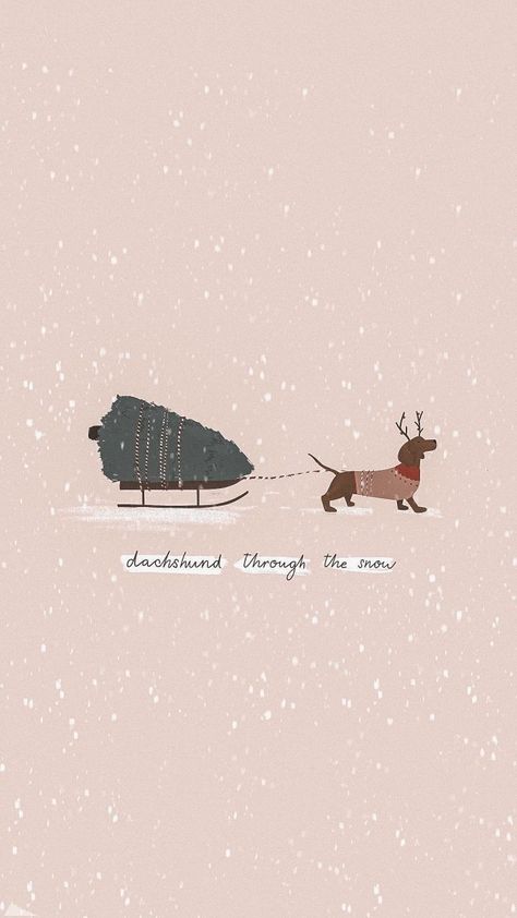 Cute Christmas Wallpapers, Dachshund Wallpaper, Christmas Lockscreen, Wallpaper Whatsapp, Xmas Wallpaper, Dachshund Art, Christmas Wallpapers, Christmas Phone Wallpaper, Cute Christmas Wallpaper