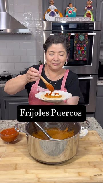 Frijoles Puercos Recipe, Salty Cocina, Hispanic Recipes, Spice Combinations, Hispanic Food, Bean Dip, Mexican Food Recipes Easy, November 11, Refried Beans