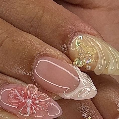 ‎⋆˚ᡣ𐭩 𝐞𝐫𝐢𝐤𝐚 𝜗𝜚˚⋆‎ on Instagram: "fluttershy as a nail set 💛💞

obsessed with this colour combo!!

dm to book for October 🧡

#nails #nailsnailsnails #nailsofinstagram #nailart #summernails #summer #sunsetnails #floralnails #tropicalnails #nailinspiration #nailinspo #nails2inspire #nails4today #pinknails #pink #girlynails #vacationnails #gelx #apresgelx #explore #explorepage #exploremore #richmondbc #vancouverbc #nailjunkie #cutenails #cute #fluttershy #mylittlepony" Tropical Nail Ideas, Cute Fluttershy, Sunset Nails, Tropical Nails, October Nails, Vacation Nails, Colour Combo, Floral Nails, Fluttershy