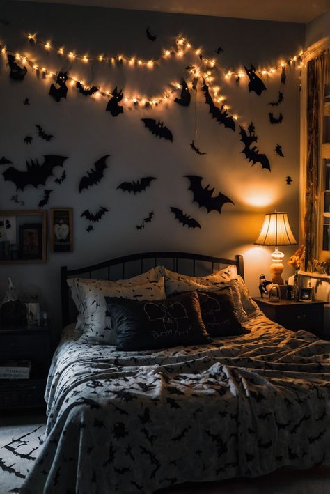 Fall Furniture , Autumn Cozy Fall ,Decor Easy Fall ,
Decor Neutral Fall ,Decor Fall ,Decor Inspiration ,Fall Decor Ideas Halloween Decorations Bedroom, Halloween Themed Bedroom, Creepy Halloween Decor, Spooky Bedroom, Halloween Bedroom Decor, Canopy Bed Diy, Ad Inspiration, Decorations Bedroom, Halloween Room