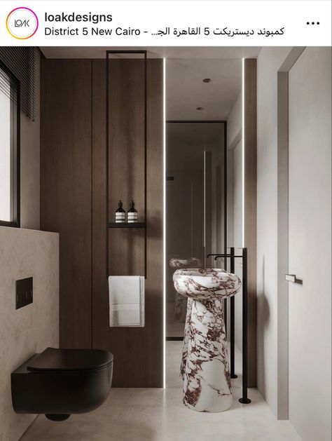 Wabi Sabi Decor, Powder Room Design, Bathroom Design Luxury, Minimalist Interior Design, Home Design Living Room, Scandinavian Home, Closet Design, Autodesk 3ds Max, Modern Bathroom Design