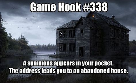 Dnd Game Hooks, Adventure Hooks, Story Hooks, Game Hook, Game Hooks, Quest Ideas, Dm Tips, Dnd Dm, Plot Ideas