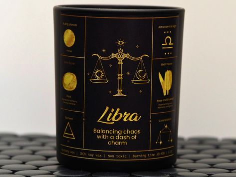 HarmonyWax Zodiac Candle - Connect with the Stars Experience the celestial magic of our handmade zodiac candles, crafted in the USA with 100% natural, eco-friendly ingredients. Each candle is infused with a unique fragrance blend inspired by your zodiac sign, creating a soothing and uplifting ambiance. Designed for both beauty and meaning, our candles feature elegant black-and-gold labels adorned with zodiac symbols, constellations, and elements like flowers and gemstones. Whether you're embracing your astrological identity or searching for the perfect gift, these candles bring a touch of cosmic energy into any space. Premium Quality & Thoughtful Design - 40+ hour burn time for long-lasting enjoyment - Phthalate-free, non-toxic formula for a clean burn - Hand-poured with 100% cotton wicks Zodiac Candle, Zodiac Candles, Coconut Dream, Celestial Magic, Intention Candles, Unique Fragrance, Cosmic Energy, Zodiac Symbols, Exotic Fruit