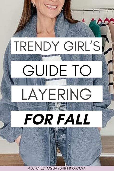 Learn the best Women's Fashion tips for mastering Layering this season. Our blog post covers how to perfect Women's Style with chic Women's Autumn Outfit ideas. Discover how to layer effortlessly for those crisp fall days, keeping you both stylish and cozy while staying on trend with versatile pieces. Women's Style Tips, Layering Techniques, Getaway Outfit, Fall Layering, Fashion Tutorial, Fall Layers, Trendy Fall Outfits, Style Inspiration Fall, Layering Outfits