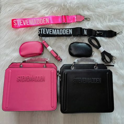 Steve Madden Bags Handbags, Purse Outfit, Luxury Tote Bags, Trendy Purses, Steve Madden Purse, Luxury Bags Collection, Handbag Essentials, Hot Bags, Steve Madden Handbags