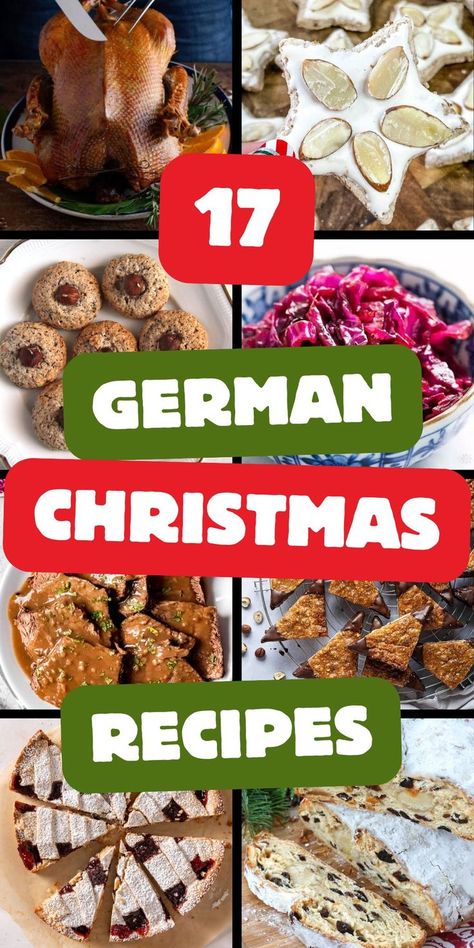 Authentic German Christmas Recipes Christmas Drinks For A Crowd, Party Finger Food Recipes, German Cuisine Recipes, German Recipes Dinner, German Christmas Recipes, Christmas Party Finger Foods, Traditional German Christmas, German Christmas Traditions, German Christmas Food