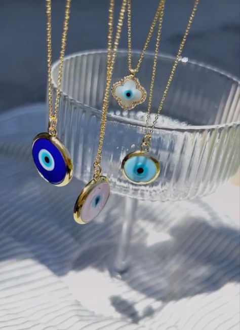 Aesthetic Evil Eye Necklace, Evil Eye Jewelry Aesthetic, Evil Eye Necklace Aesthetic, Infj Aesthetic, Evil Eye Aesthetic, Vancouver Island Canada, Jewelry Stacking, Evil Eyes, Jewelry Aesthetic