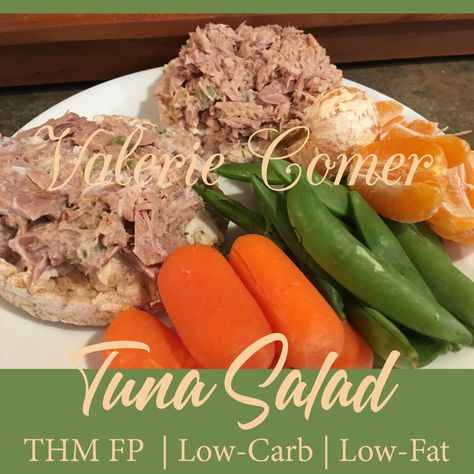 Recipe: Tuna Salad — THM FP (with E option) Thm Tuna Salad, Salad For Sandwiches, Trim Healthy Mama Dinner, Thm Lunch, Tuna Fish Salad, Thm Fp, Fuel Pull, Trim Healthy Recipes, Tuna Salad Sandwich