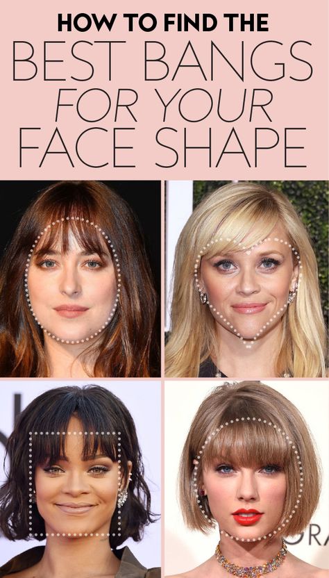 Find the Best Bangs for Your Face Shape | Bangs Hairstyles | How to Cut Bangs Oval Face Bangs, Best Bangs, Bangs For Round Face, How To Cut Bangs, Face Shape Hairstyles, Bangs With Medium Hair, Fall Hair Color For Brunettes, How To Style Bangs, Fringe Hairstyles