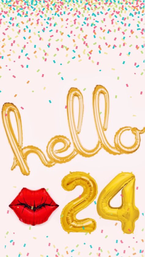 Hello 24 Foil Balloon Background 24th Birthday Balloons, 24th Birthday Quotes For Me, Hello 24th Birthday Ideas, Hello 24 Birthday, Happy 24th Birthday To Me, 24 Birthday Quotes, Happy Birthday 24th Birthday, 24 Birthday, 24th Birthday Ideas