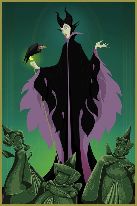 If Disney Villans had won: Maleficent Disney Movie Villains, Walt Disney Studio, Disney Amor, Sleeping Beauty Maleficent, Baba Jaga, Disney Sleeping Beauty, Art Disney, Collage Poster, Captain Hook