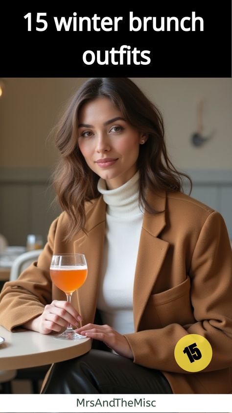 winter brunch outfits Drag Brunch Outfit Winter, Cold Day Brunch Outfit, Afternoon Tea Winter Outfit, Pub Lunch Outfit Winter, Bottomless Brunch Outfit Winter, Sunday Lunch Outfit Winter, Brunch Outfit Ideas Fall, Autumn Brunch Outfit, Nyc Brunch Outfit