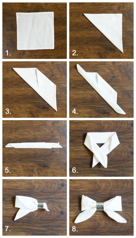 Ways To Fold Napkins, Folded Napkins, Napkin Folding Tutorial, Christmas Napkin Folding, Fancy Napkin Folding, Easy Napkin Folding, Fold Napkins, Paper Napkin Folding, Creative Napkins