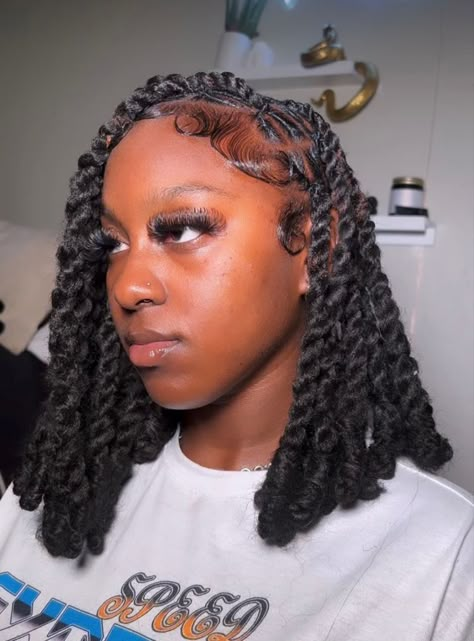 Invisible Locs, Weave Hairstyles Braided, Short Locs Hairstyles, Feed In Braids Hairstyles, Faux Locs Hairstyles, Braids Hairstyles Pictures, Cute Box Braids Hairstyles, Hair Braid Videos, Protective Hairstyles Braids