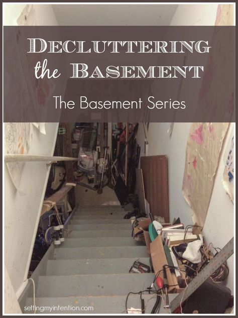 Declutter Basement, Basement Organization, Basement Storage, Getting Rid Of Clutter, Be Encouraged, Home Management, Brace Yourself, Organize Declutter, Declutter Your Home