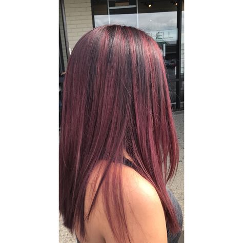 Red Global Hair Color, Deep Red Violet Hair Color, Red Hair With Violet Undertones, Red Hair Violet Undertones, Loreal Hicolor Red Violet, Dimensional Red Violet Hair, Global Hair Color, Red Violet Hair Color, Red Violet Hair