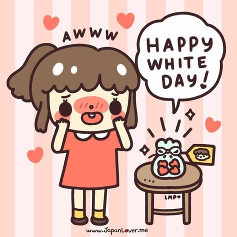 Instagram White Day Japan, Japan Lover Me, Japan Illustration, White Day, Learn Japanese, Holiday Art, Little Miss, Japan Travel, Chocolates