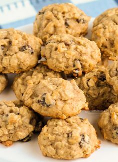 Applesauce Oatmeal Cookies, Applesauce Cookies Recipes, Sugar Free Oatmeal Cookies, Applesauce Oatmeal, Oatmeal Applesauce Cookies, Pumpkin Spice Cookie Recipe, Raisin Cookie Recipe, Sugar Free Oatmeal, Applesauce Cookies