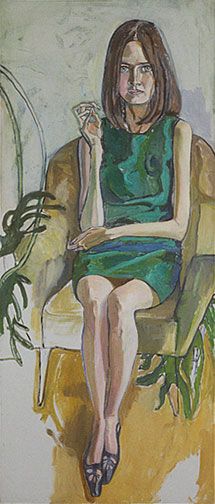 Alice Neel's "Priscilla Johnson." Longtime favorite. Speed Art Museum, Alice Neel, Figurative Kunst, Women In Art, Portrait Paintings, Women Artists, Art Portraits, Hur Man Målar, Contemporary Artwork