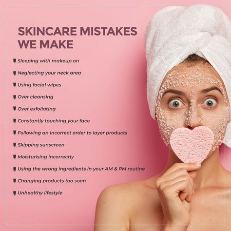 Skincare Mistakes, Skincare Facts, Skin Facts, Skin Advice, Facial Wipes, Beauty Consultant, Skin Clinic, Beauty Skin Care Routine, Flawless Skin