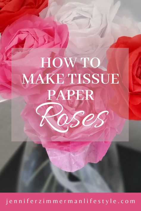 Tissue Paper Peonies, Large Paper Roses Diy, How To Make Tissue Paper Roses, Kentucky Derby Decorations Diy, How To Make A Tissue Paper Flower, Tissue Paper Roses Diy Easy, How To Make Tissue Flowers, Diy Paper Roses Easy, Tissue Paper Roses Diy