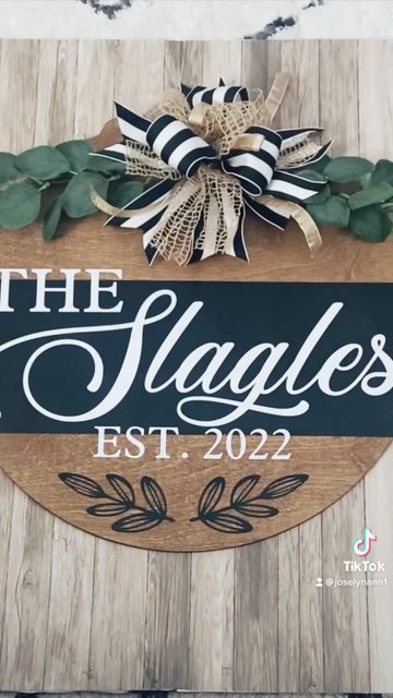 Wedding Gift Signs, Bow Door, Magnetic Door, Wooden Door Hangers, Wooden Cutouts, Perfect Wedding Gift, Gifts Sign, Diy Door, Diy Signs