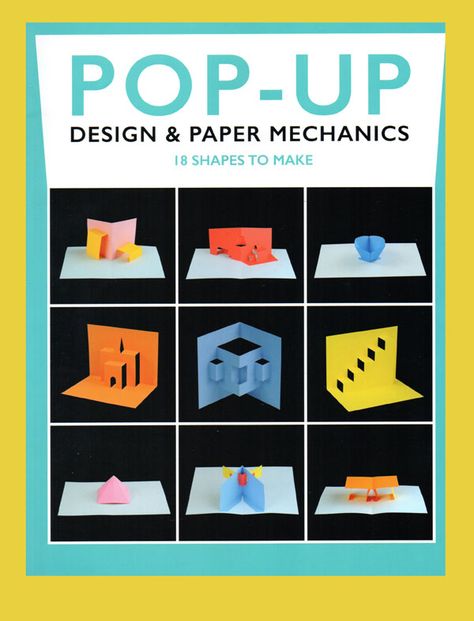 The Papercraft Post: Pop-Up Design & Paper Mechanics, by Duncan Birmingham. Review.A crash course in pop-up design.http://thepapercraftpost.blogspot.co.uk/2016/07/pop-up-design-paper-mechanics-by-duncan.html Arte Pop Up, Craft Paper Design, Paper Mechanics, Diy Pop Up Cards, Diy Pop, Paper Engineering, Pop Up Art, Paper Pop, Design Paper