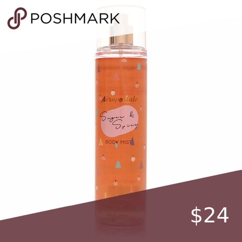 Aeropostale Sugar &amp; Spice Body Mist Sugar Body, Sugar And Spice, Body Mist, Aeropostale, Mist, Closet, Fashion Tips, Clothes Design