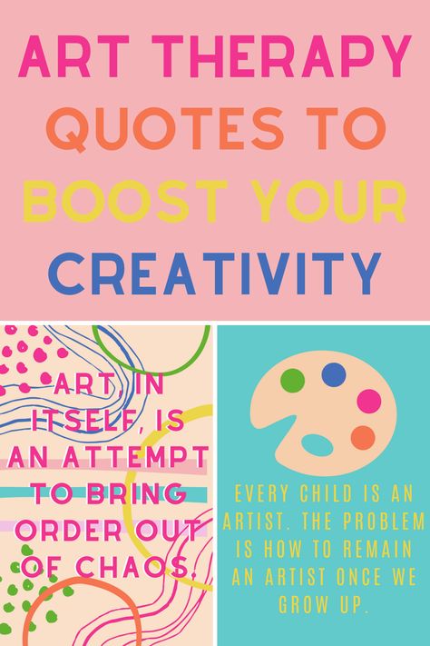 I find so much healing in all things art and creativity. Here are some of my favorite art therapy quotes to boost your creativity and change your life! Art Therapy Room, Art Therapy Quotes, Quotes On Art, Mr Orange, Art Classroom Organization, Expressive Art Therapy, Art Therapy Directives, Back To School Quotes, Elementary Art Rooms