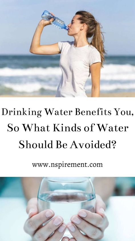 Water is the main component of the human body, accounting for 60-70 percent of our body weight. Therefore, drinking it regularly is vital for the body and mind’s function. But what is the most critical time to hydrate, and what types should be avoided? Unfortunately, many people might not know the answers. This article will discuss what types of water can be unhealthy and are best avoided. Drinking Water Benefits, Water To Drink, Types Of Water, Benefits Of Drinking Water, Water Benefits, Bottle Water, Body And Mind, The Human Body, What Type