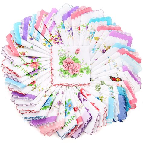 Vintage handkerchiefs crafts