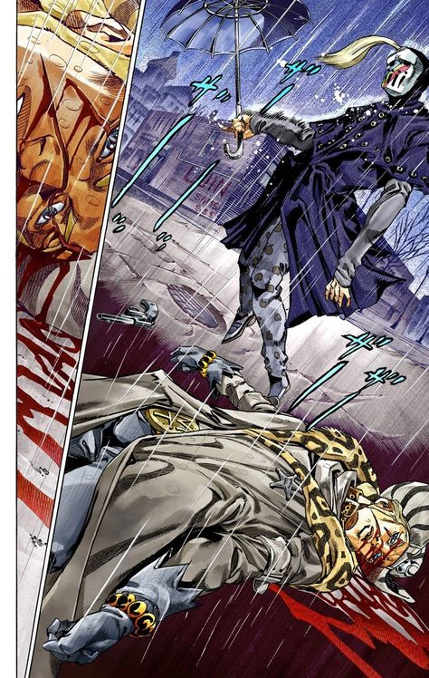 35 Blackmore Jojo, Jojo Panels, Catch The Rainbow, Jojo Manga, Steel Ball Run, Jojo Stands, Comic Book Layout, Jojo's Adventure, Jojo Parts