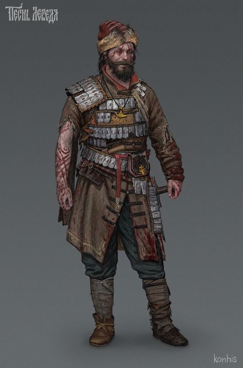 ArtStation - Разбойник, konhis Dnd Bandit, The Horus Heresy, Fantasy Role Playing, Character Poses, Fantasy Armor, Warhammer Fantasy, Fantasy Warrior, Personal Project, A Character