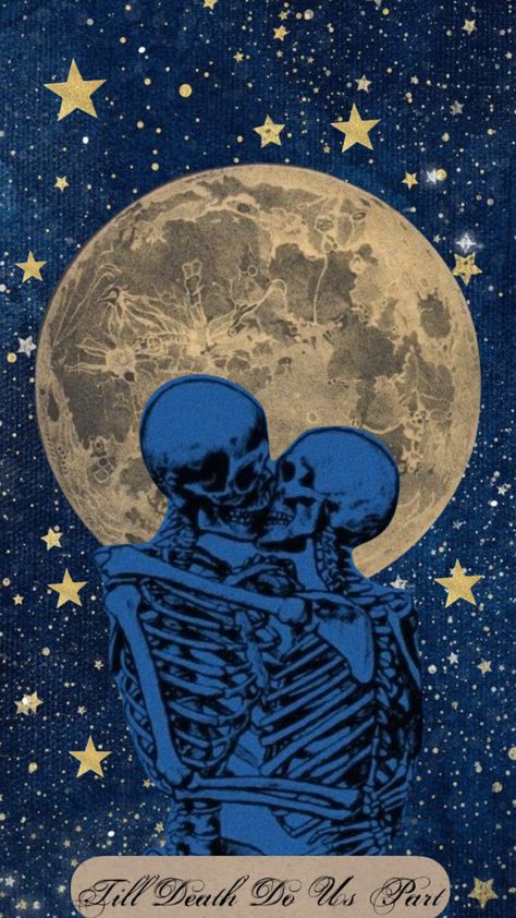 #tilldeathdouspart #moodboard #stars #night Happy Birthday Skulls, Soul Bond, School Pfp, Twin Flame Art, Art With Meaning, Flame Art, Skeleton Art, Skull Wallpaper, Scary Art