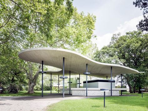 the next ENTERprise Architects, Lukas Schaller · CATERING PAVILION "WOLKE 7" · Divisare Enterprise Architect, Hotel Canopy, Canopy Architecture, Pavilion Architecture, Canopy Bedroom, Backyard Canopy, Outdoor Pavilion, Garden Canopy, Diy Canopy