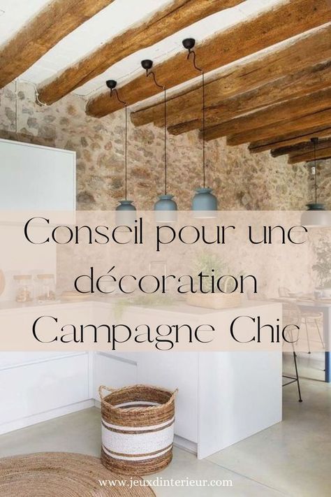 Voici un article pour t'accompagner à décorer ta maison au style campagne chic, et ma sélection déco pour t'aider à faire de bon choix! Decoration Campagne Chic, Salons Cottage, Deco Chic, Boheme Chic, Style Cottage, Style Deco, French Countryside, Shabby Cottage, Boutique Chic