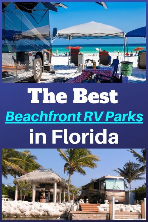 Rv Parks In Florida, Florida Campgrounds, Rv Traveling, Best Rv Parks, Rv Campsite, Rv Trips, Rv Destination, Florida Camping, Travel Trailer Camping