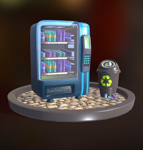 Experience the nostalgia of retro gaming arcades and convenience stores with the Retro Vendor, a meticulously designed 3D game vending machine model created using Blender and Substance Painter. Immerse yourself in the captivating charm of yesteryear’s gaming culture Vending Machine Art, Bunny Run, 3d Games, Substance Painter, Vending Machines, Arcade Machine, Game Concept, Vending Machine, Game Assets