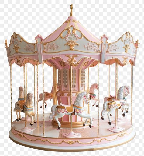 Baby Souvenir, Vintage Carousel, Heart Shaped Candles, 2 Storey House Design, Pink Png, Cute Furniture, Png Coquette, Vintage Png, Horse Illustration