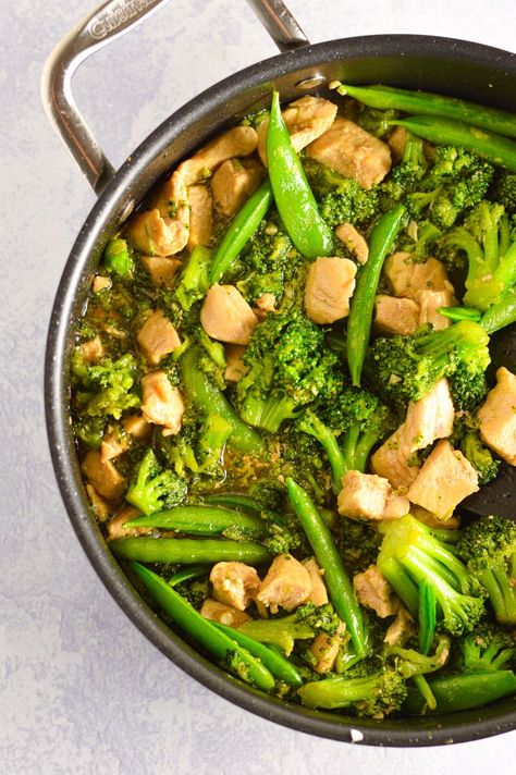 Asian Food Chicken, Snap Pea Recipes, Snap Pea Stir Fry, Best Friend Food, Quick Supper Ideas, Snap Peas Recipe, Chicken Broccoli Stir Fry, Quick Supper, Portobello Mushroom Recipes