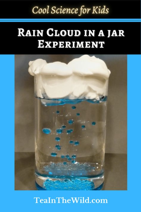 Weather Bottles, Cloud In A Jar Experiment, Water Kindergarten, Rain Cloud In A Jar, Cloud In A Bottle, Cloud Experiments, Rain Crafts, Cloud In A Jar, Cloud Activities