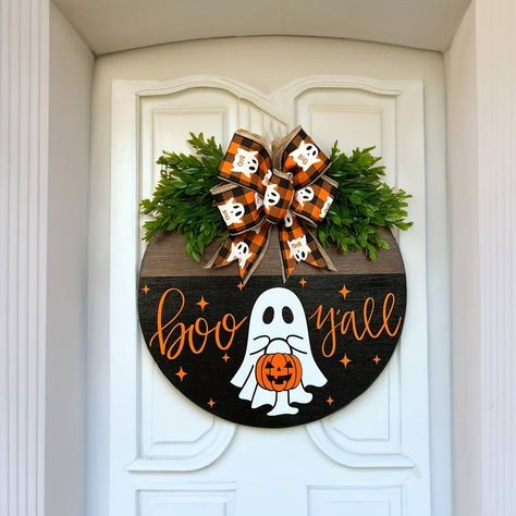 Fall door hangers wooden