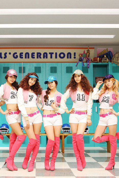 Girls' Generation (SNSD) Oh! Snsd Oh Outfit, Oh Girls Generation, Snsd Oh!, Kpop Costume, Snsd Oh, Pinky Girls, Girl General, Kpop Fits, Bra Models