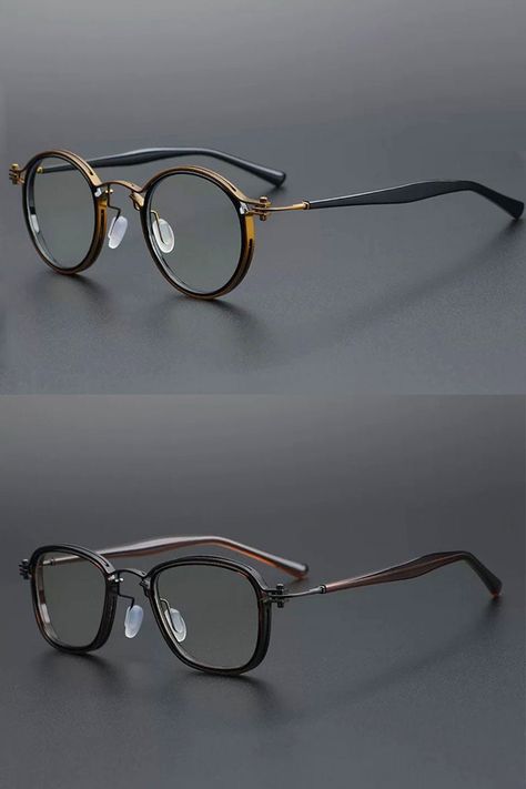 👓Premium Glasses Frames at #fomolooo,for the beautiful eyes! ✈FREE SHIPPING OVER US$59.00 📣 Prescription lenses 📣Anti-blue light lenses 📣 Reading Glasses 📣Bifocal glasses Punk Glasses, Vintage Glasses Frames, Men Mode, Mens Glasses Fashion, Light Fashion, Reading Glasses Men, Bifocal Glasses, Mens Glasses Frames, Men's Belts