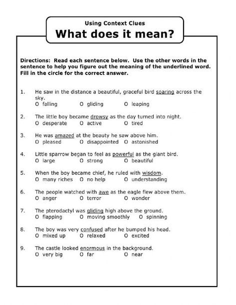 Context Clues Worksheets That Will Make You a Better Reader Context Clues Games, Antonyms Worksheet, Context Clues Worksheets, 5th Grade Worksheets, Sped Classroom, English Teaching Materials, Reading Comprehension Questions, Synonyms And Antonyms, Wh Questions