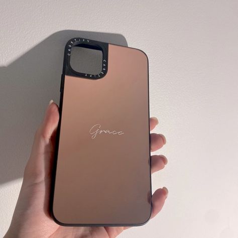 CASETIFY Rose Gold Mirror Grace Case for Iphone 11 pro max Casetify Mirror Case, Casetify Iphone Case, Rose Gold Mirror, Casetify Iphone, Case For Iphone 11, Gold Mirror, Case For Iphone, Iphone 11, Phone Case