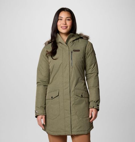 Women's Suttle Mountain™ Long Insulated Jacket | Columbia Sportswear Parka Jacket Women, Sweatshirt Short Sleeve, Womens Parka, Long Jacket, Winter Jackets Women, Womens Fleece, Winter Coats Women, Columbia Sportswear, Women's Coats & Jackets