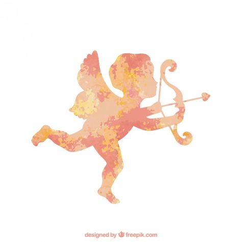 Cupid Watercolor, My Love Song, File Free, Psd Files, Free Photos, Graphic Resources, Okay Gesture, Decoupage, Vector Free