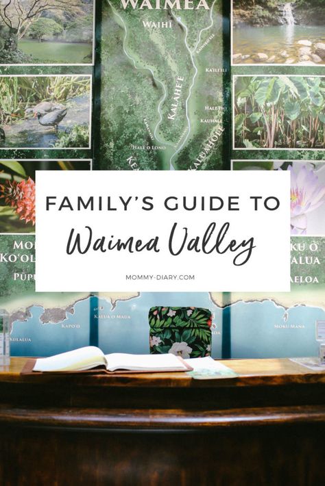 Tips for visiting Waimea Valley at Northshore, Hawaii as a family. Photos, tips and guide to help you plan your travels to Hawaii. Visiting Honolulu, Waimea Falls, Waimea Valley, Hawaiian Gardens, Hawaiian History, Family Travel Quotes, Family Travel Photography, Hawaii Maui, Family Holiday Photos